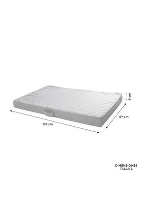 Cama Para Perro Danko L Gris