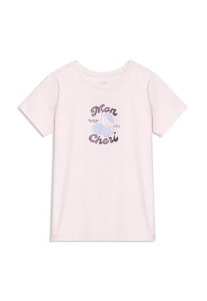 Camiseta Estampada Para Mujer Prime Manga Corta Rosada