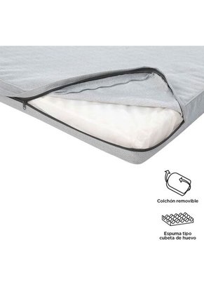 Cama Para Perro Danko L Gris