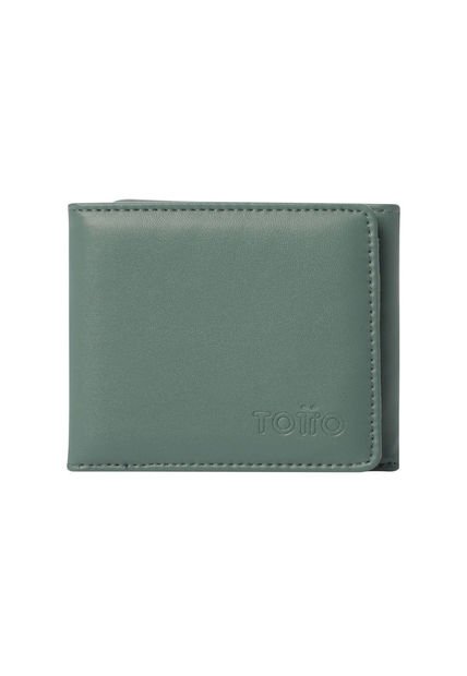 Billetera Ermatto Con RFID Blocker Verde