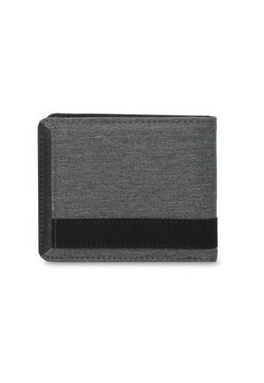 Billetera Hombre Lad Pequeña Con RFID Blocker Gris