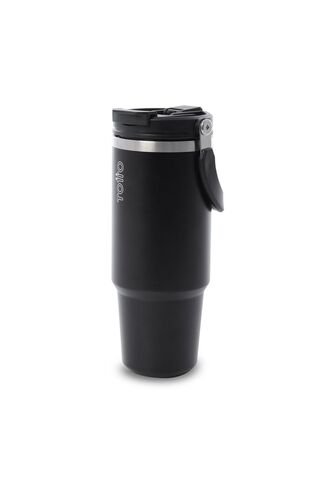 Termo Para Agua Matt 1200 Ml Color Negro Totto