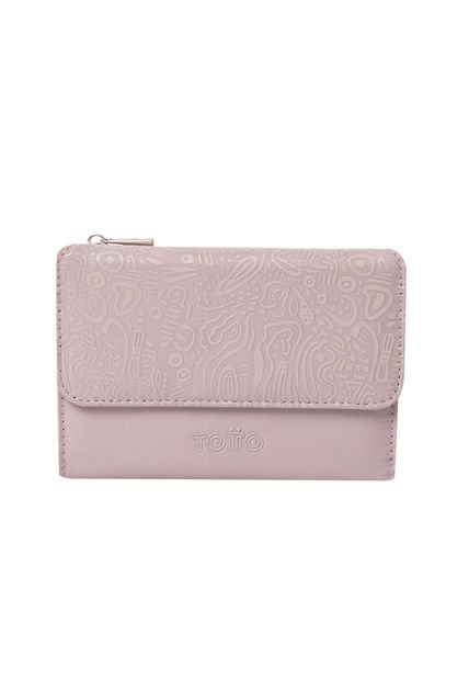 Billetera Montana Con RFID Blocker Rosada