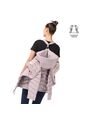 Chaqueta Acolchada Para Mujer Sophora Con Strap Morada de Totto