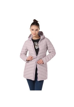 Chaqueta Acolchada Para Mujer Sophora Con Strap Morada