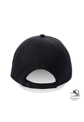 Gorra Beisbolera Relyx 3.0 Con Filtro UV Negro