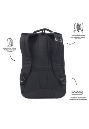 Morral Antimpacto Suspension Porta PC 16" Negro