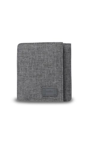 Billetera Hombre Riva Grande Con RFID Blocker Gris Totto