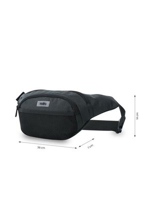 Riñonera Unisex Meshout Mediana Color Negra