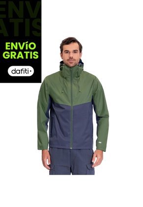 Chaqueta Impermeable Para Hombre Seal Azul