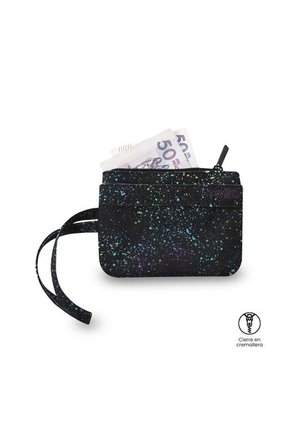 Monedero Para Mujer Melout Pequeño Negro