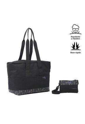 Shopping Bag Kira Versátil Negra