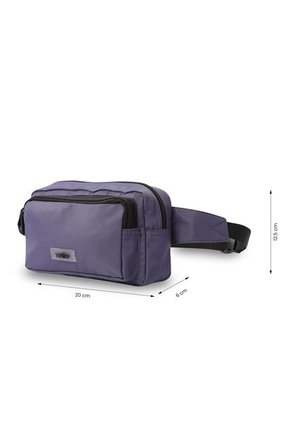 Riñonera Para Mujer Durantty Mediana Color Morada