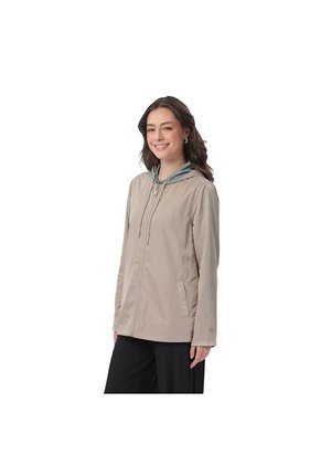 Chaqueta Doble Faz Para Mujer Baccat Beige/Verde