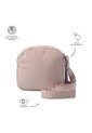 Bolso Para Mujer Corneana Tipo Crossbody Pequeño Beige de Totto