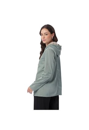 Chaqueta Doble Faz Para Mujer Baccat Beige/Verde