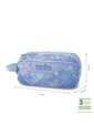 Cartuchera Multiuso Agapec Grande Azul Mujer de Totto