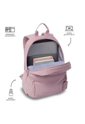 Morral Universitario Tracer 1 2.0 Porta PC 13" Morado Mujer