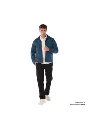 Chaqueta Rompevientos Para Hombre Oriolli Azul