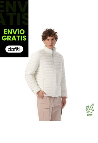 Chaqueta Acolchada Para Hombre Termolight 2.0 Blanco Hueso Totto