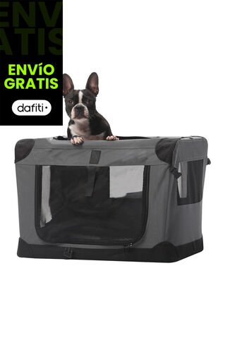 Guacal Para Perro Pequeño Doggy Xs Gris Totto
