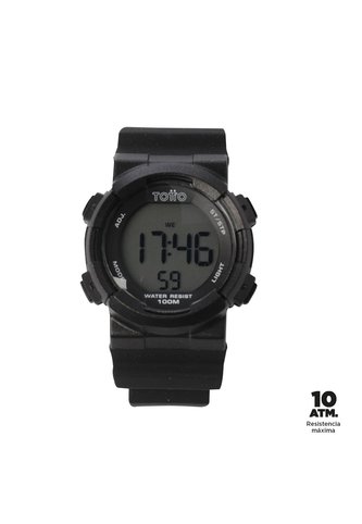Reloj Digital Pixel Color Negro Totto