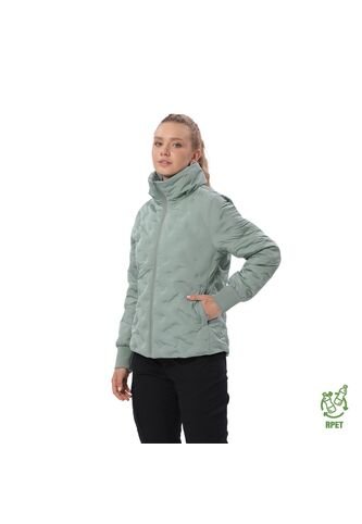 Chaqueta Acolchada Para Mujer Bab Verde Totto