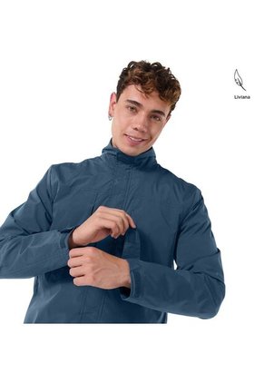 Chaqueta Rompevientos Para Hombre Oriolli Azul