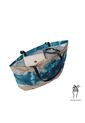 Shopping Bag Plegable Practibag Liviana Azul de Totto