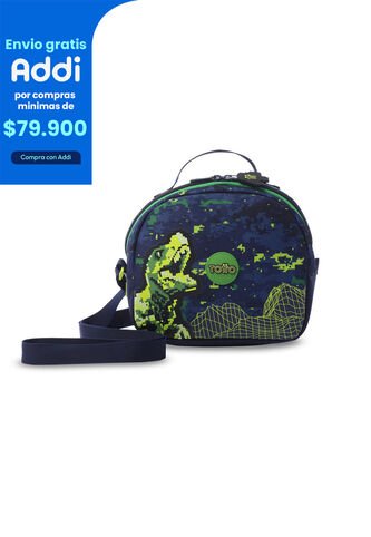 Lonchera Térmica Para Niño Digisaurio Azul Totto