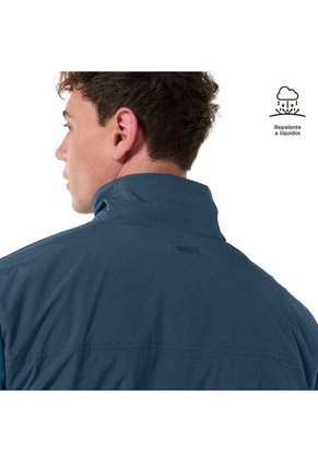 Chaqueta Rompevientos Para Hombre Oriolli Azul