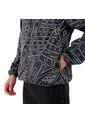 Chaqueta Para Hombre Ice Print Negra de Totto