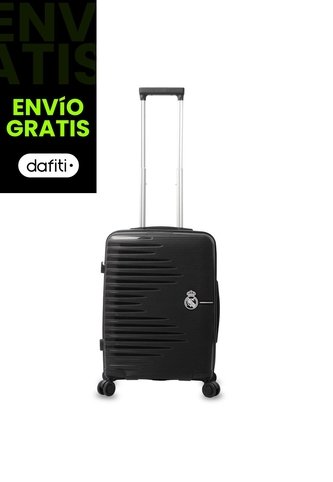 Maleta De Cabina 360 Real Madrid 10 Kilos Negra Totto