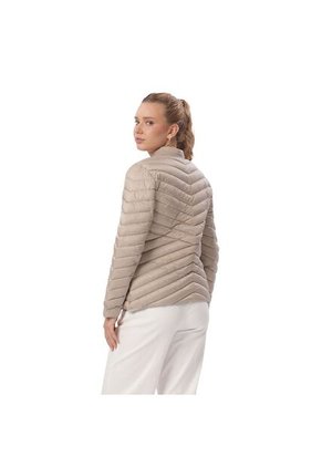 Chaqueta Acolchada Para Mujer Owens 2.0 Beige/Metálico/
