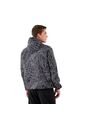 Chaqueta Para Hombre Ice Print Negra de Totto