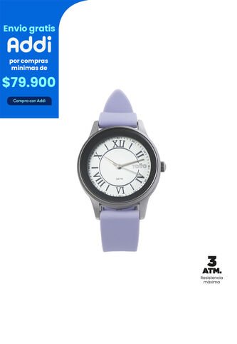 Reloj Analógico Hanna Color Morado Totto