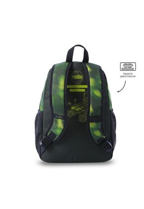 Morral Para Niño Explorer Ship Mediano Verde