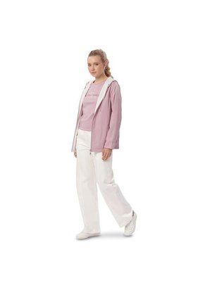 Chaqueta Doble Faz Para Mujer Baccat Morada/Blanca