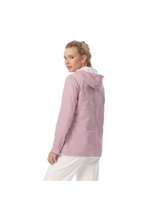 Chaqueta Doble Faz Para Mujer Baccat Morada/Blanca