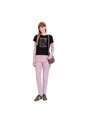 Camiseta Estampada Para Mujer Prime Manga Corta Negra de Totto