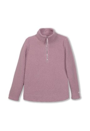 Buzo Con Cremallera Para Mujer Shorel Pullover Rosado