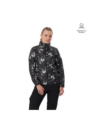 Chaqueta Casual Para Mujer Pray Liviana Negra
