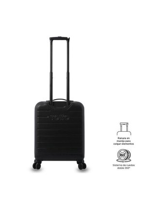 Maleta De Cabina 10 Kg Harbor Negro Unisex Totto