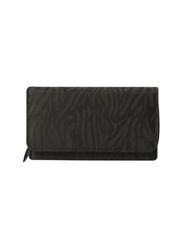 Billetera Texture Var Con RFID Blocker Negra Totto