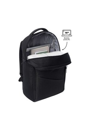 Morral Ejecutivo Porta PC 16" Slant Negro Hombre