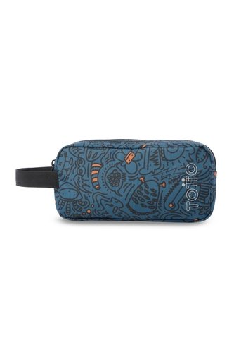 Cartuchera Multiuso Sheyma Print Grande Azul Totto