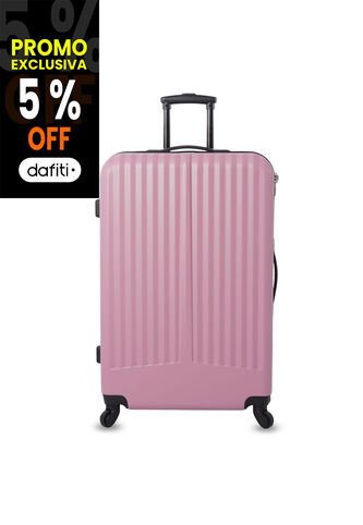 Maleta De Viaje Rocka Bodega 23Kg Rosada Para Mujer Totto Totto