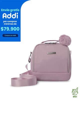 Lonchera Ejecutiva Adelaide Pequeña Térmica Rosada Totto