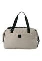 Tula De Viaje Weekender Mediana Color Beige de Totto