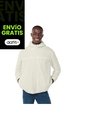 Chaqueta Casual Para Hombre Ice Solid Liviana Blanca de Totto